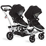 Dream on Me Track Tandem Stroller Face to Face Edition in Black