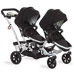 Dream on Me Track Tandem Stroller Face to Face Edition in Light Grey
