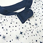 Alternate image 1 for Honest&reg; Size 24M 2-Pack Stars Organic Cotton Snug-Fit Footed Pajamas in Navy/White