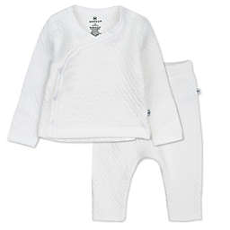Honest® 2-Piece Matelasse Top and Pant Set in Bright White