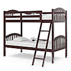 Alternate image 2 for Storkcraft Long Horn Twin Bunk Bed in Espresso