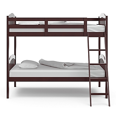Storkcraft&trade; Long Horn Twin Bunk Bed in Espresso. View a larger version of this product image.