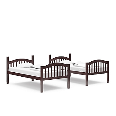 Storkcraft&trade; Long Horn Twin Bunk Bed in Espresso. View a larger version of this product image.