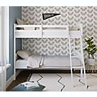 Alternate image 2 for Storkcraft&trade; Long Horn Twin Bunk Bed in White