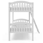 Alternate image 6 for Storkcraft Long Horn Twin Bunk Bed in White