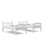 Alternate image 9 for Storkcraft&trade; Long Horn Twin Bunk Bed in White
