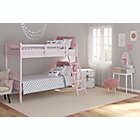 Alternate image 1 for Storkcraft Long Horn Twin Bunk Bed in Pink