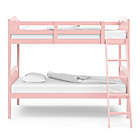 Alternate image 3 for Storkcraft Long Horn Twin Bunk Bed in Pink