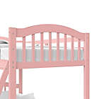 Alternate image 6 for Storkcraft Long Horn Twin Bunk Bed in Pink