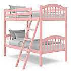 Alternate image 0 for Storkcraft Long Horn Twin Bunk Bed in Pink