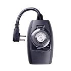 Alternate image 0 for Globe Electric Outdoor Heavy Duty Mechanical Timer in Black