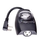 Alternate image 3 for Globe Electric Outdoor Heavy Duty Mechanical Timer in Black