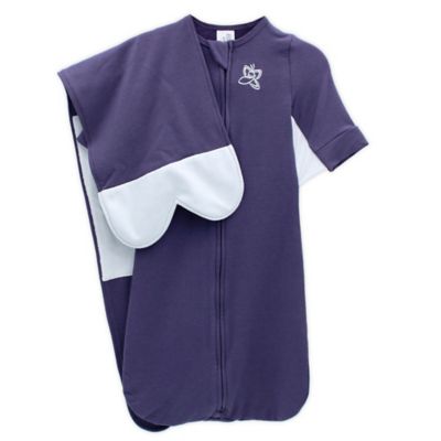 Butterfly Swaddle&trade; Large Swaddle and Transitional Sleep Sack in One in Purple