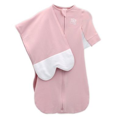 Butterfly Swaddle&trade; Small Swaddle and Transitional Sleep Sack in Onein Pink