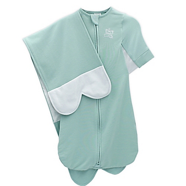 Butterfly Swaddle&trade; Small Swaddle and Transitional Sleep Sack in One in Sage Green. View a larger version of this product image.