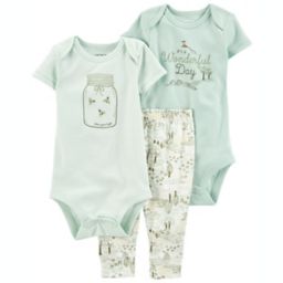 carter's® 3-Piece Firefly Little Character Set in Green