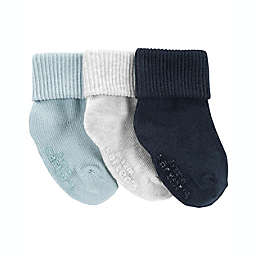 carter's® Size 12-24M 3-Pack Foldover Booties