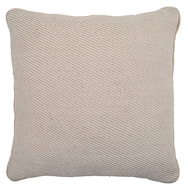 Bee &amp; Willow&trade; Solid Outdoor Square Throw Pillow in Coconut Milk. View a larger version of this product image.