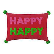 H for Happy&trade; Holiday Throw Pillow