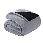 Alternate image 1 for Home Reversible Sherpa Comforter Twin in Gray