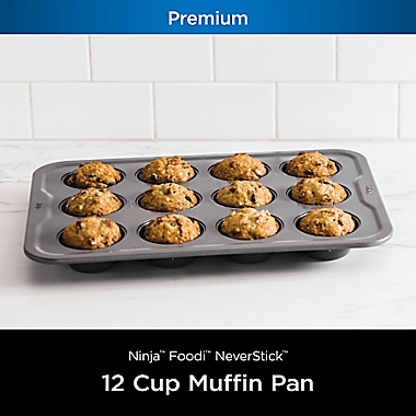 Ninja&trade; Foodi&trade; NeverStick&trade; 12-Cup Muffin Pan. View a larger version of this product image.