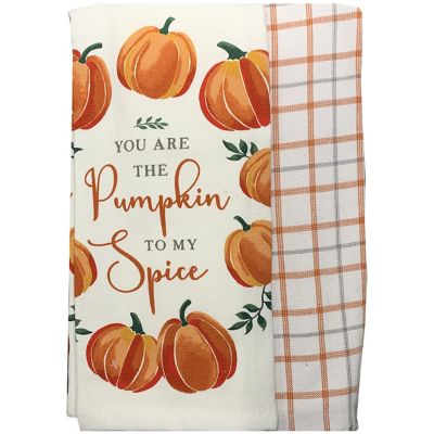 Details about   Fall Kitchen Tea Towel Gather Autumn Harvest Thanksgiving Plaid Stripe Set of 3 