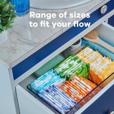 Always&reg; 16-Count Ultra Thin Size 4 Overnight Pads. View a larger version of this product image.