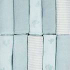 Alternate image 2 for Just Born&reg; 10-Pack Cactus Washcloths in Dusty Blue