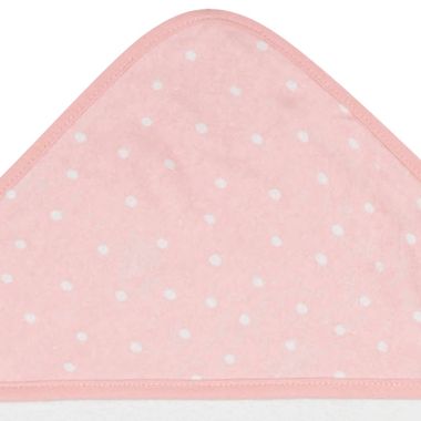 Just Born&reg; 3-Pack Floral Hooded Towels in Dusty Blue. View a larger version of this product image.