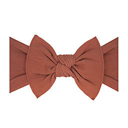 Baby Bling® Size 0-24M Classic Knot Headband in Clay