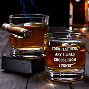 Write Your Own Personalized Cigar Glasses (Set of 2)