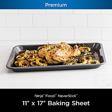 Ninja&trade; Foodi&trade; NeverStick&trade; 11-Inch x 17-Inch Baking Sheet. View a larger version of this product image.