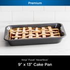 Alternate image 3 for Ninja&trade; Foodi&trade; NeverStick&trade; 9-Inch x 13-Inch Rectangular Cake Pan