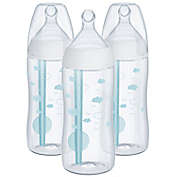 NUK&reg; Smooth Flow&trade; Pro 3-Pack 10 oz. Anti-Colic Baby Bottles in White