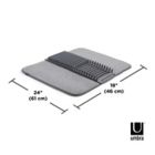 Alternate image 1 for Umbra&reg; U Dry Drying Rack with Mat in Charcoal