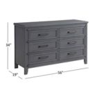Alternate image 7 for Ellison 6-Drawer Dresser
