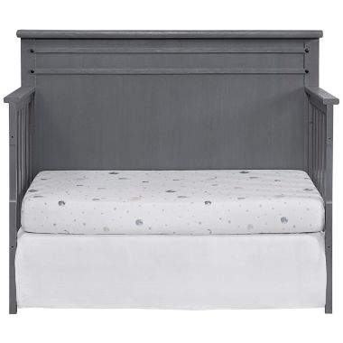 Soho Baby Ellison 4-in-1 Convertible Crib in Ash Grey. View a larger version of this product image.