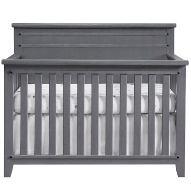 Soho Baby Ellison 4-in-1 Convertible Crib in Ash Grey. View a larger version of this product image.