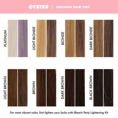 Lime Crime&reg; 6.76 fl. oz. Unicorn Hair Tint in Oyster. View a larger version of this product image.