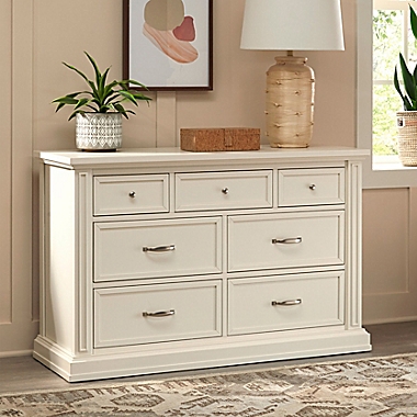 Namesake Durham 7-Drawer Dresser in Warm White. View a larger version of this product image.