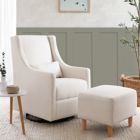 Alternate image 5 for Babyletto Toco Swivel Glider and Ottoman in Eco-Weave Performance Fabric