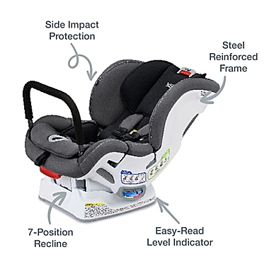BRITAX Marathon&reg; ClickTight&reg; Convertible Car Seat in Black. View a larger version of this product image.