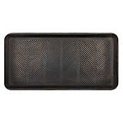 Mohawk Home&reg; 32&quot; x 16&quot; Rubber Mat Boot Tray in Black