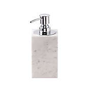 The Threadery&trade; Marble Lotion/Soap Dispenser in White