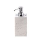 Alternate image 0 for The Threadery&trade; Marble Lotion/Soap Dispenser in White