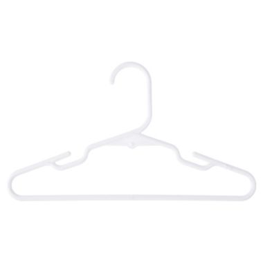 mighty goods&trade; 10-Pack Notched Children's Hangers in White. View a larger version of this product image.