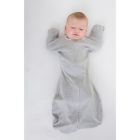 Alternate image 6 for Swaddle Designs Size 3-6M Gray Arms Up Half-Length Sleeves Transitional Swaddle Sack