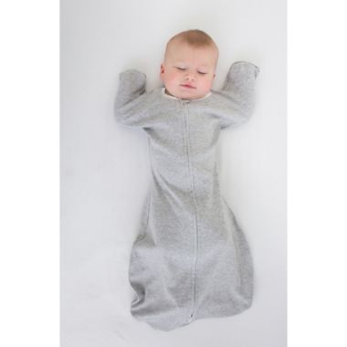 Swaddle Designs Size 3-6M Gray Arms Up Half-Length Sleeves Transitional Swaddle Sack. View a larger version of this product image.