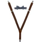 Alternate image 0 for Rising Star Infant/Toddler 2-Piece Dino Suspender and Bow Tie Set in Navy/Green