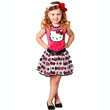 Hello Kitty X-Small Child&#39;s Halloween Costume in Pink. View a larger version of this product image.